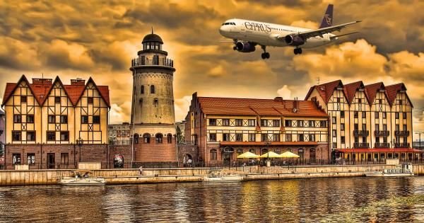 Калининград кафедральный собор и Рыбная деревня