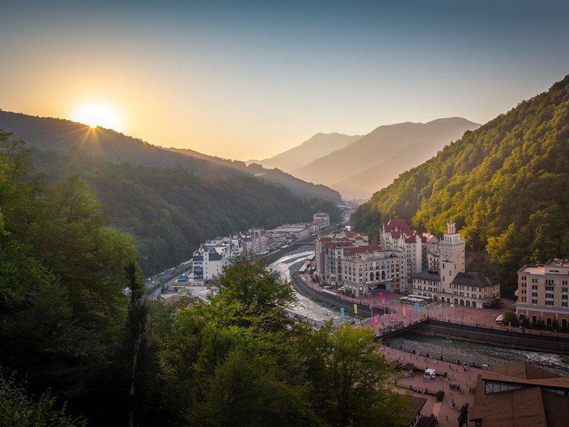 Сочи Адлер красная Поляна роза Хутор