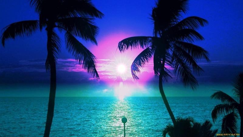 Бора Бора голубая Лагуна