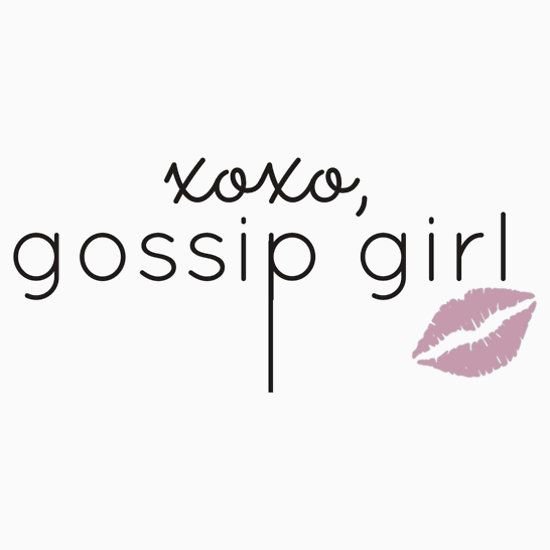 Сплетница надпись