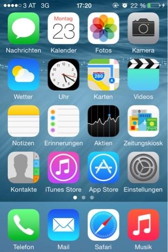 Меню айфона 11