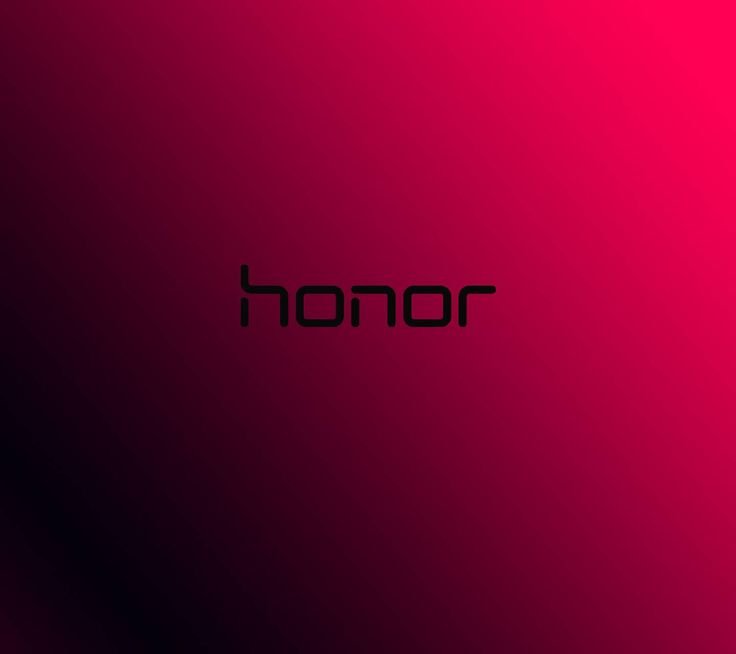 Обои с надписью Honor