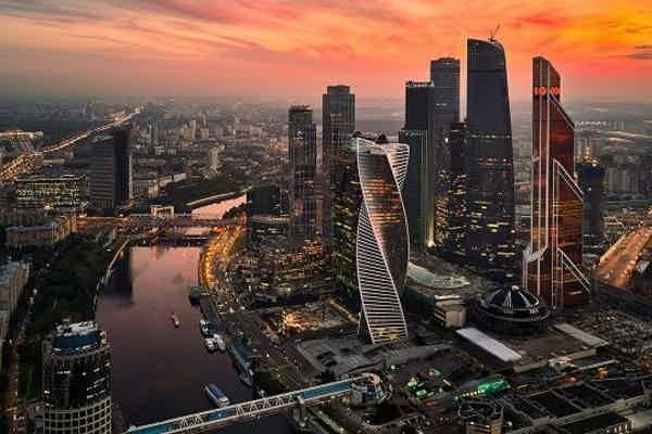 Москва Сити 8к