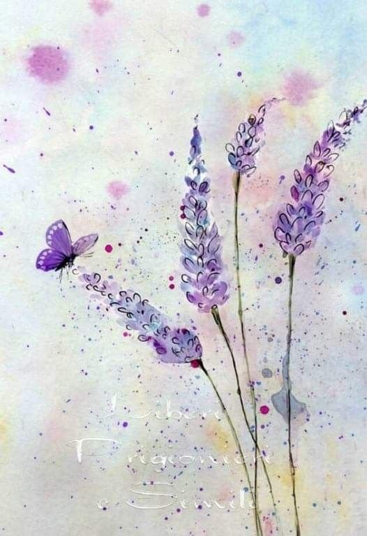 Акварельные рисунки