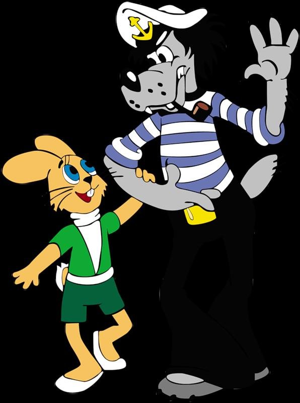 Волк и заяц из ну погоди