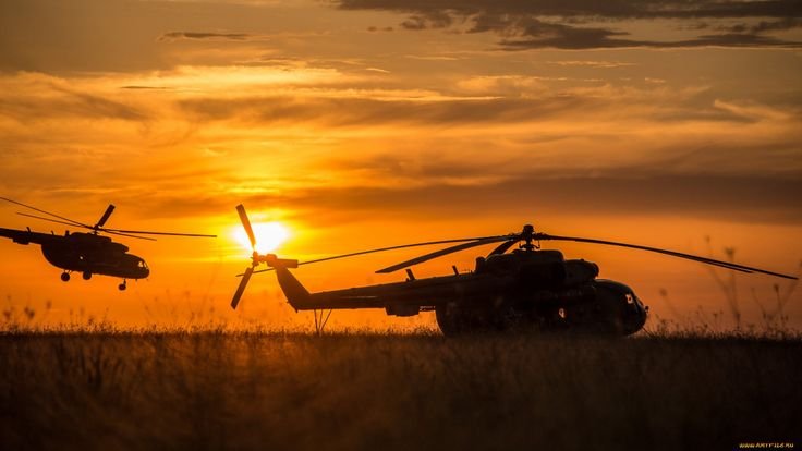 Вертолеты ми 8 фон
