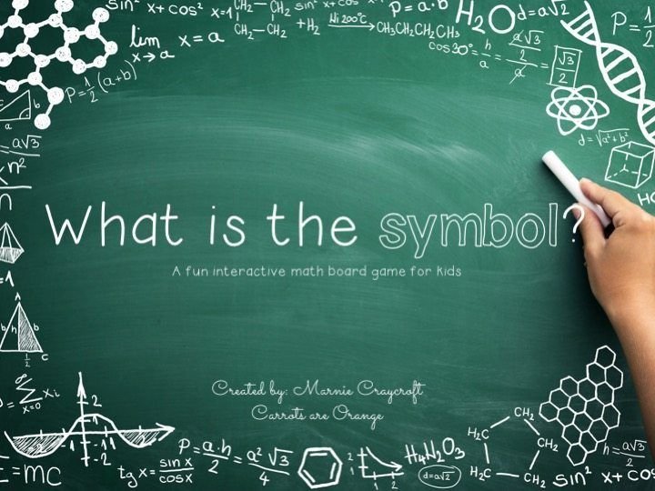 Доска с математическими формулами