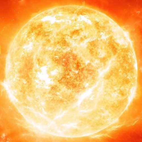 Солнце в космосе