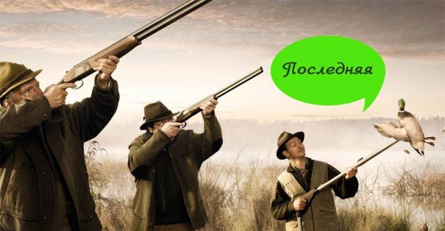 Заставка охота