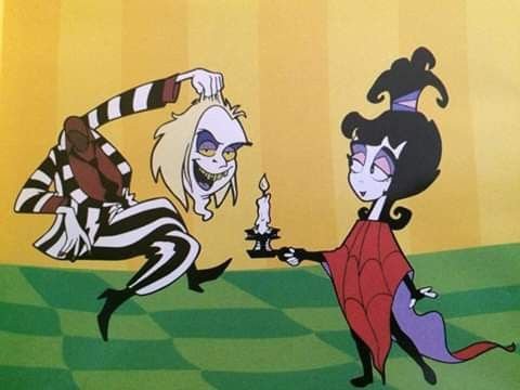 Лидия Битлджус мультик