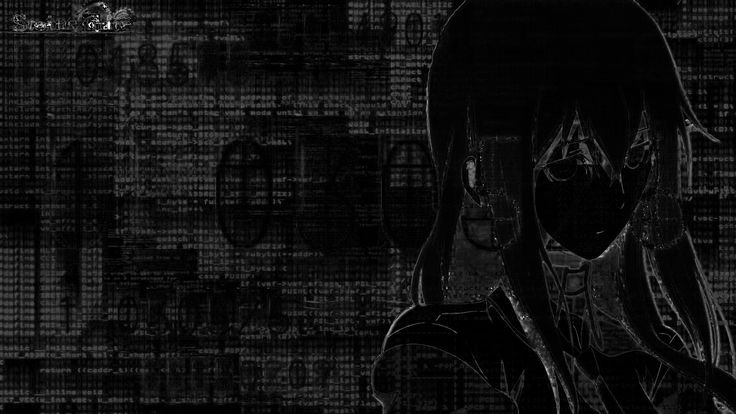 Аниме черное