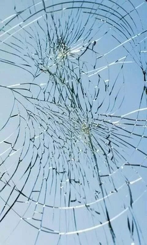 Разбитый экран телефона