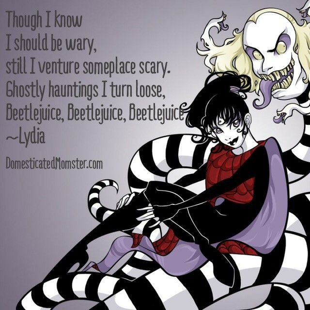 Битлджус и Лидия