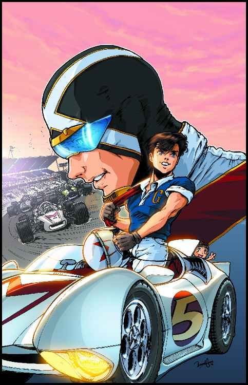 Спиди гонщик арт