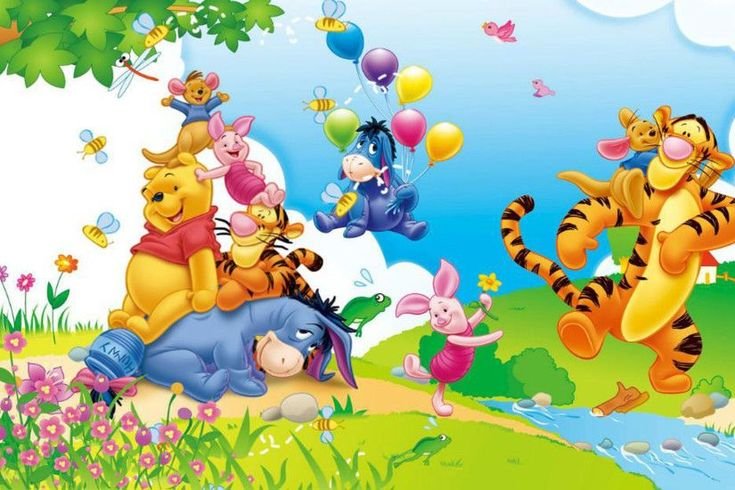 Винни пух Дисней персонажи