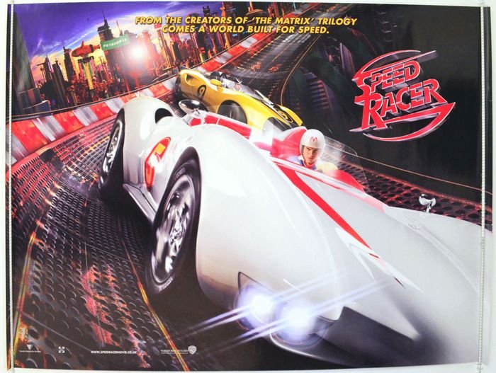 Спиди гонщик Постер