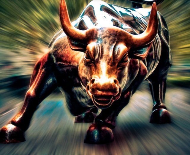 Заставка на телефон бык