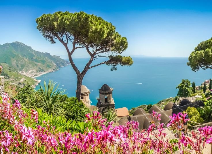 Остров капри Италия Amalfi.
