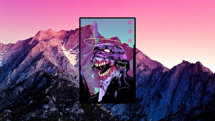 Евангелион фон