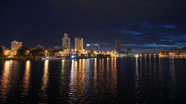 Ночной Екатеринбург 4к