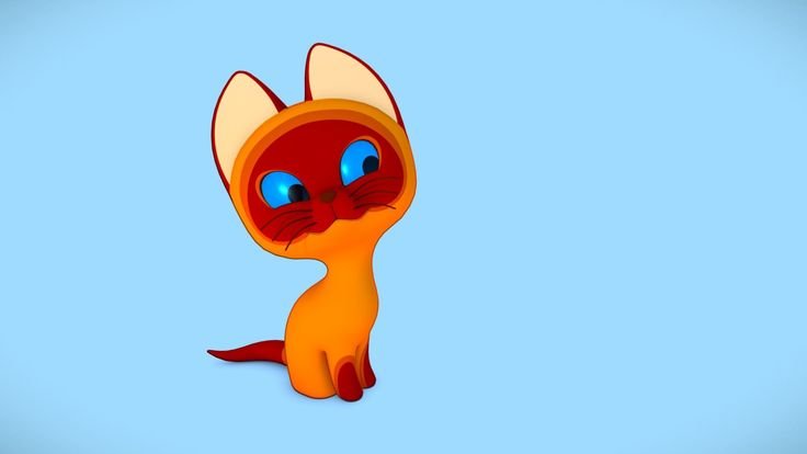 Котенок Гав на прозрачном фоне