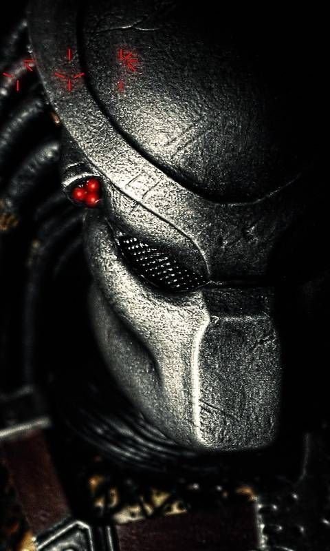 Маска хищника арт