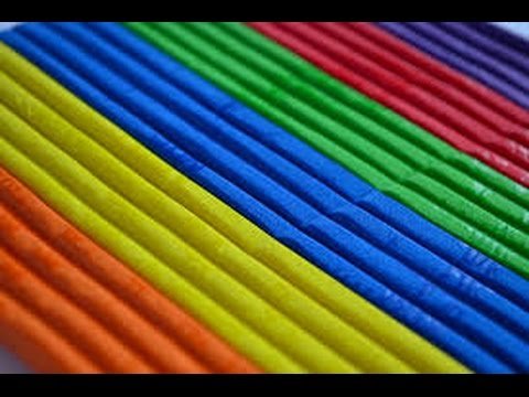 Пластилиновые полоски