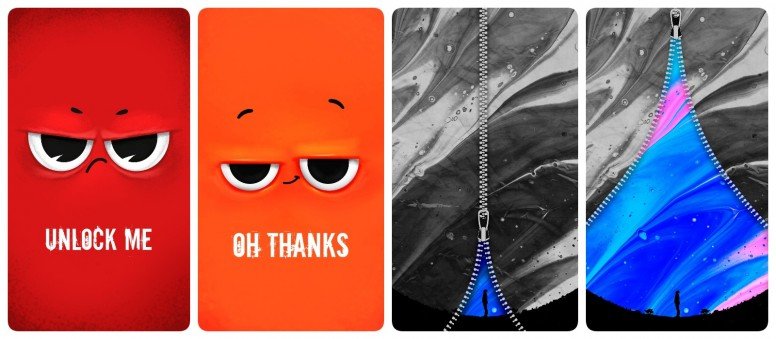 Обои для главного экрана и экрана блокировки двойные