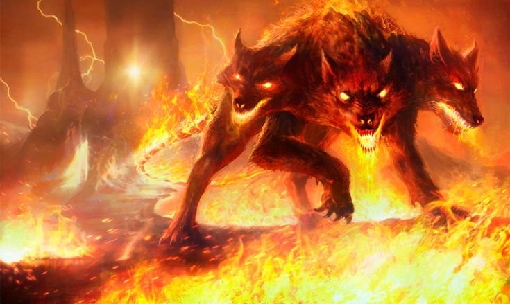 Цербер питомец Аида