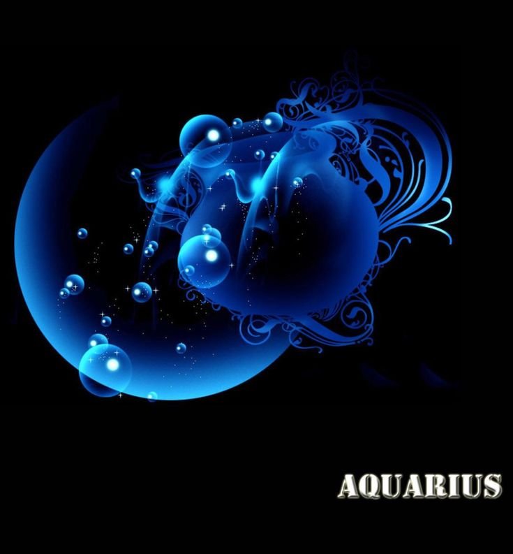 Заставка на телефон Водолей