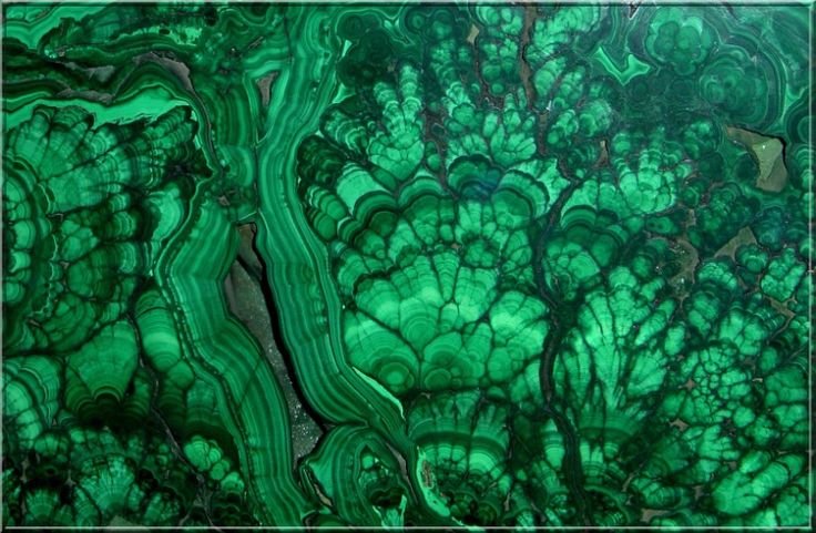 Муаровый малахит