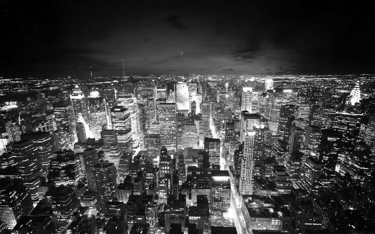 Город ночью