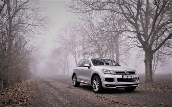 Фольксваген Туарег НФ белый