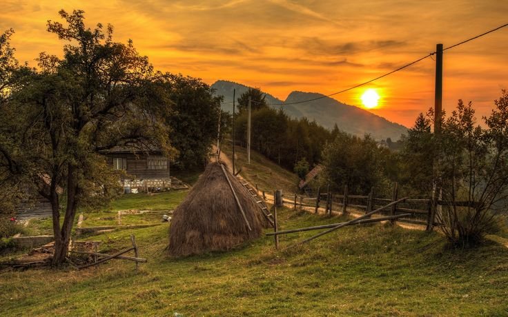 Деревни Румынии фото