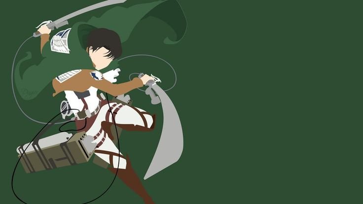 Атака титанов Леви 4к