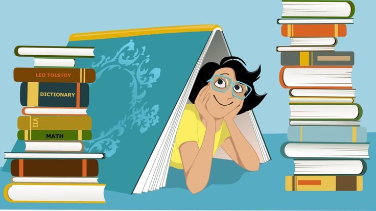 Библиотекарь иллюстрация