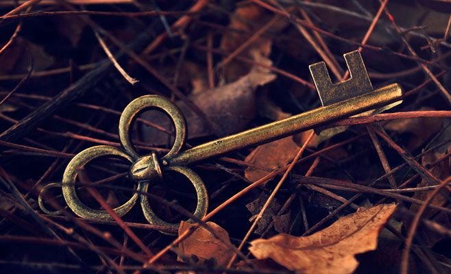 Красивый ключик