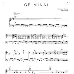 Криминальная Россия Ноты