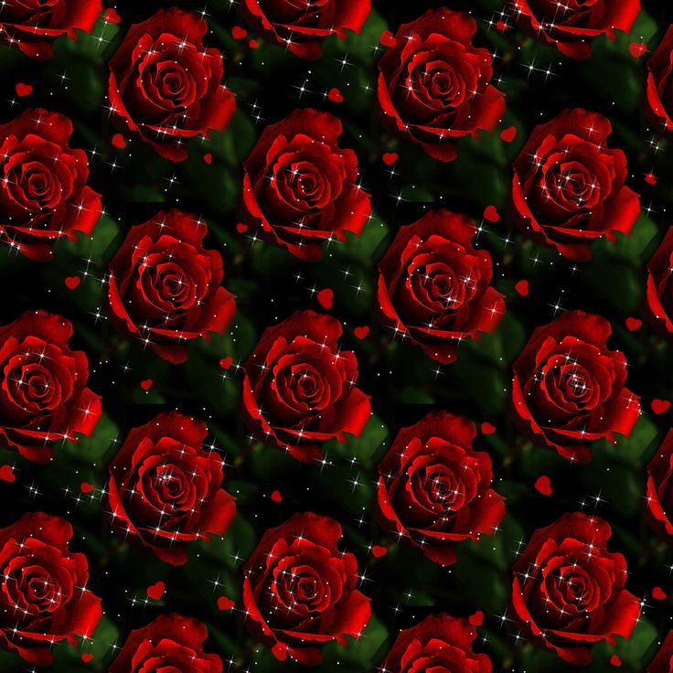 Красный цветок