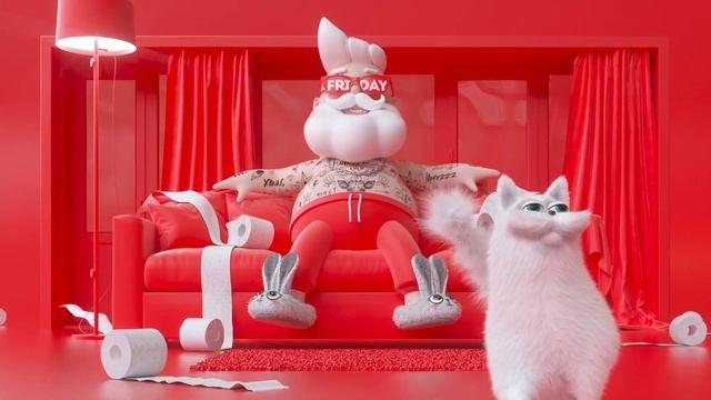 Телеканал пятница дед Мороз из рекламы