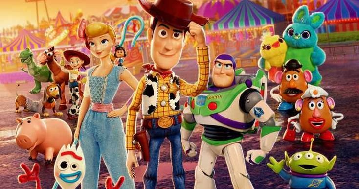 Популярные персонажи из мультиков 4 к