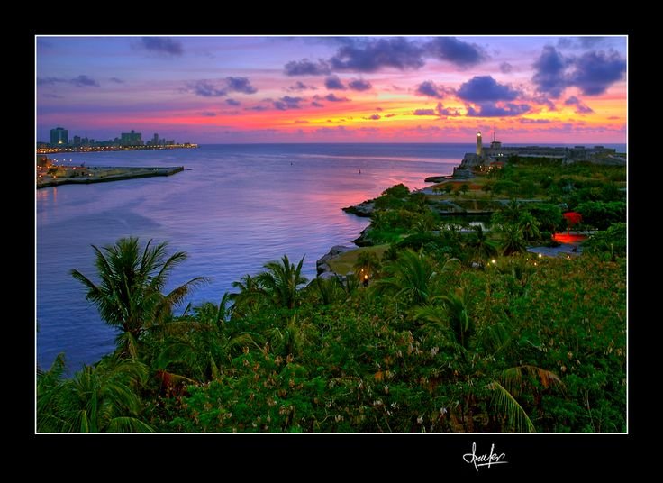 Гавана Куба океан