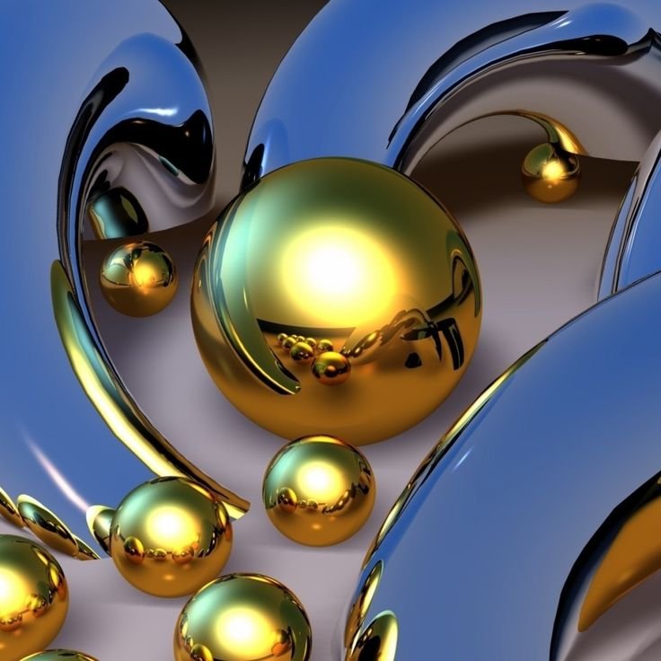 Золотые обои на телефон