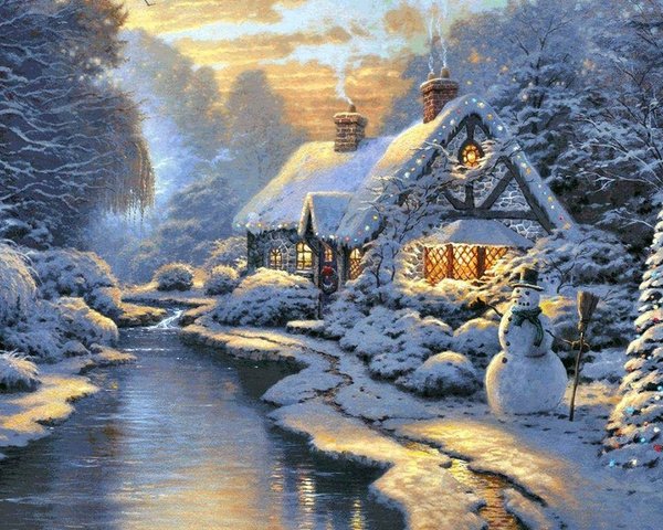 Томас Кинкейд зима