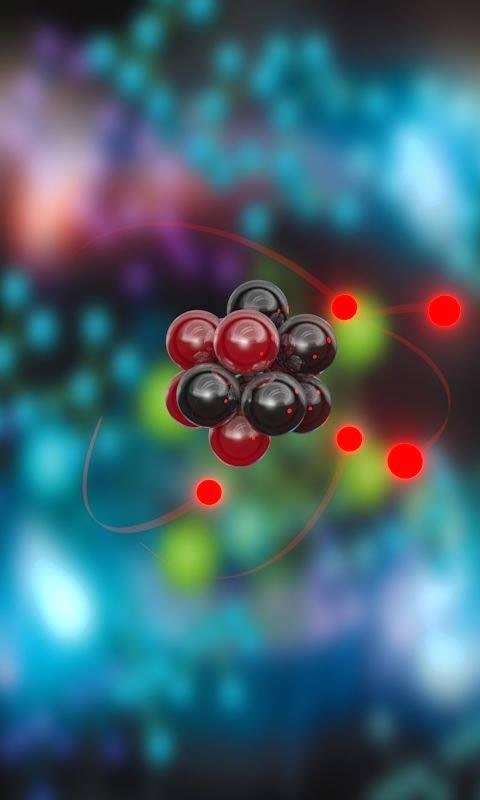 Атом живые обои