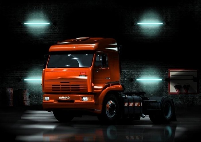 Красивый КАМАЗ