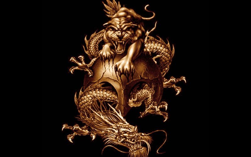 Дракон на заставку