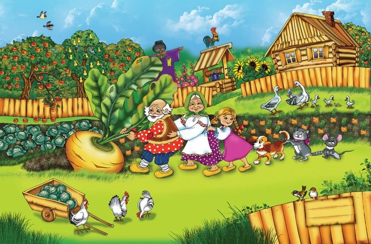 Теремок Репка Курочка Ряба