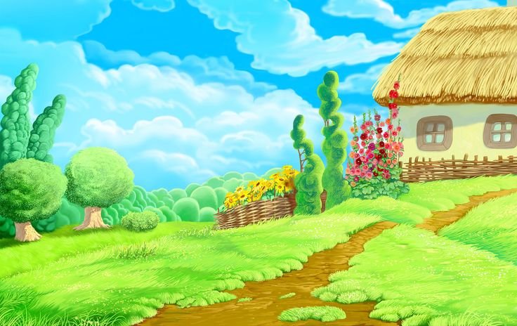 Репка домик в деревне