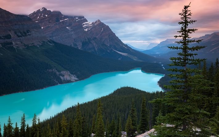 Озеро Морейн. Национальный парк Банф